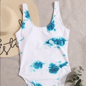 SHEIN Tie Dye One Piece Swimsuit Size XL Brand new